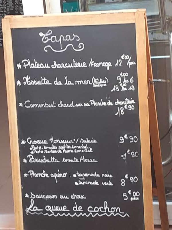 LA QUEUE DE COCHON - Menu Image 3